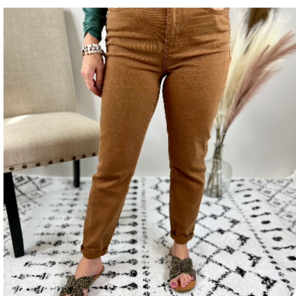 Judy Blue Tan Denim Jeans